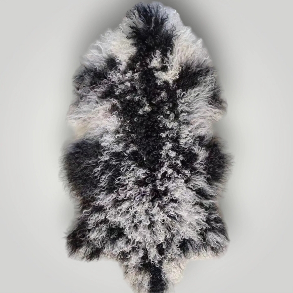 MUST HAVE! Luxury Tibet Mongolian Sheepskin Decorative Throw or Warming Blanket - Picture 11 of 16